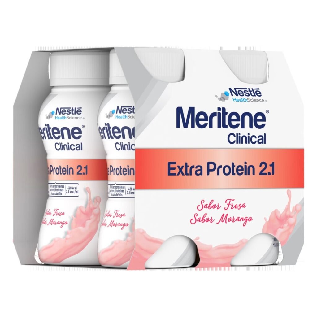 Meritene Clinical Extra Protein Morango 4x200ml