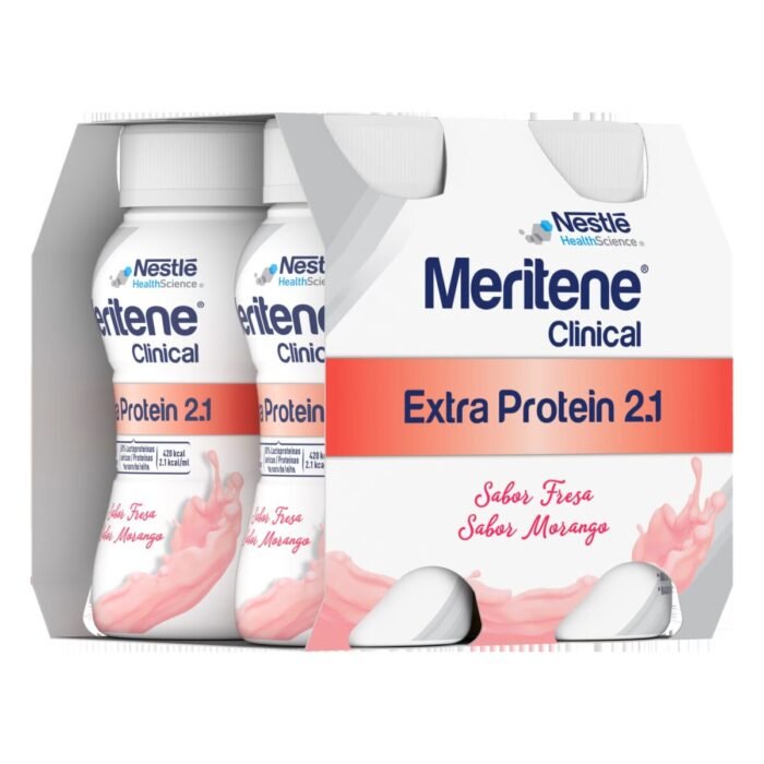 Meritene Clinical Extra Protein Morango 4x200ml
