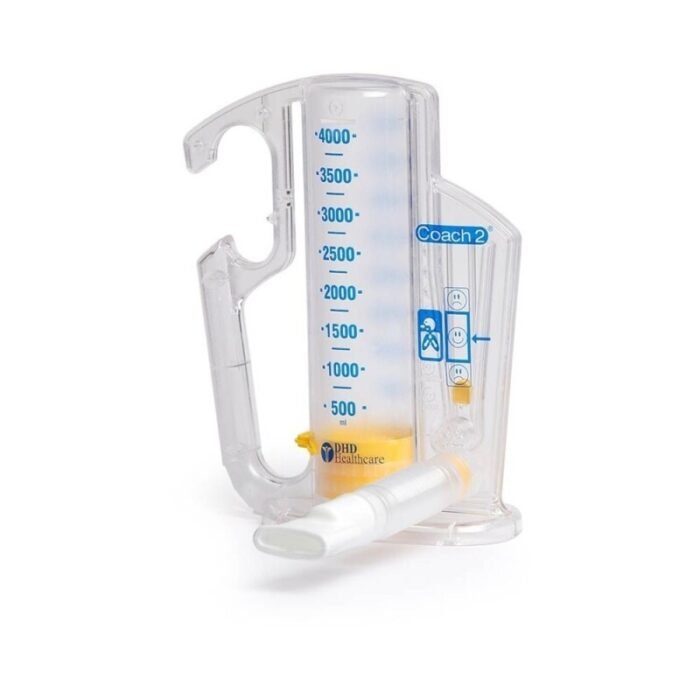 Inspirómetro incentivo respiratório COACH 2 (Adulto)
